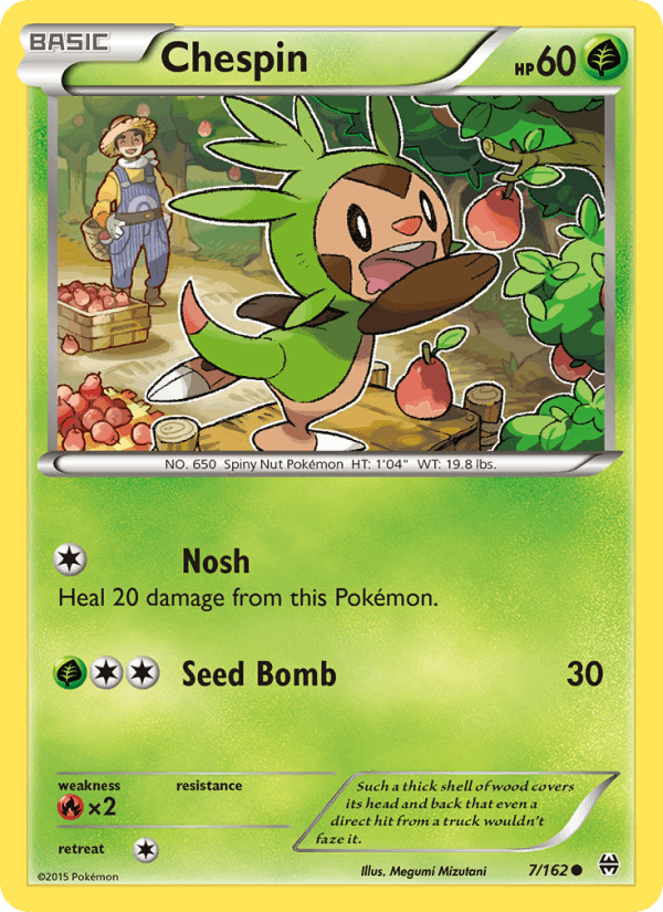 Chespin (7) (XY - BREAKthrough)