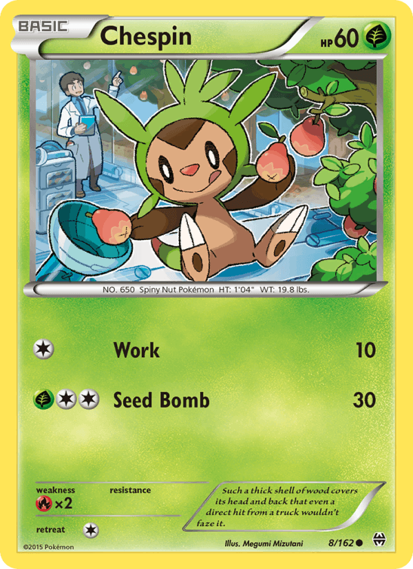 Chespin (8) (XY - BREAKthrough)