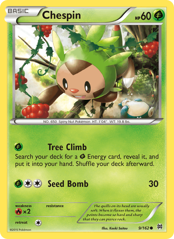 Chespin (9) (XY - BREAKthrough)