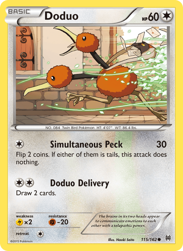 Doduo (115) (XY - BREAKthrough)