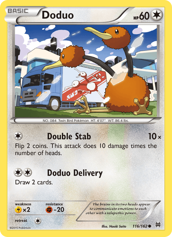 Doduo (116) (XY - BREAKthrough)