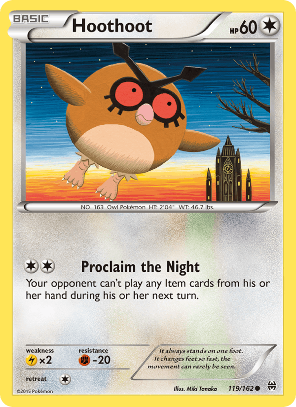 Hoothoot (XY - BREAKthrough)
