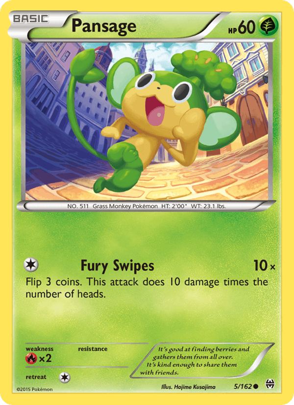 Pansage (XY - BREAKthrough)