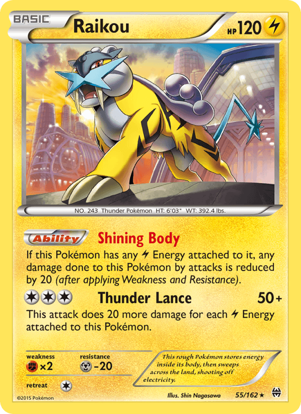 Raikou (XY - BREAKthrough)