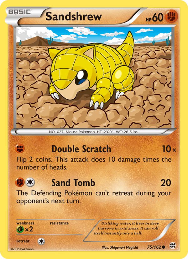 Sandshrew (XY - BREAKthrough)