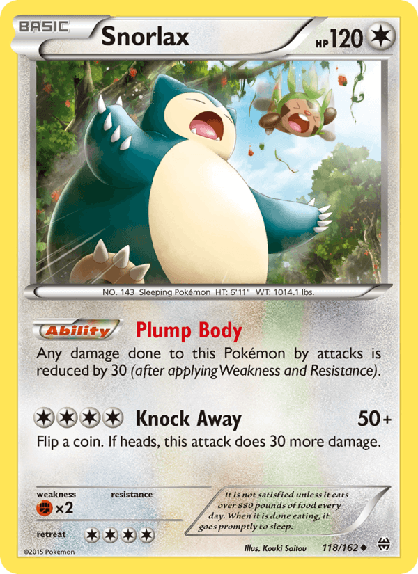 Snorlax (XY - BREAKthrough)