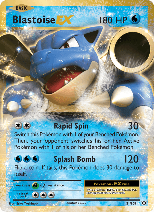 Blastoise EX (XY - Evolutions)