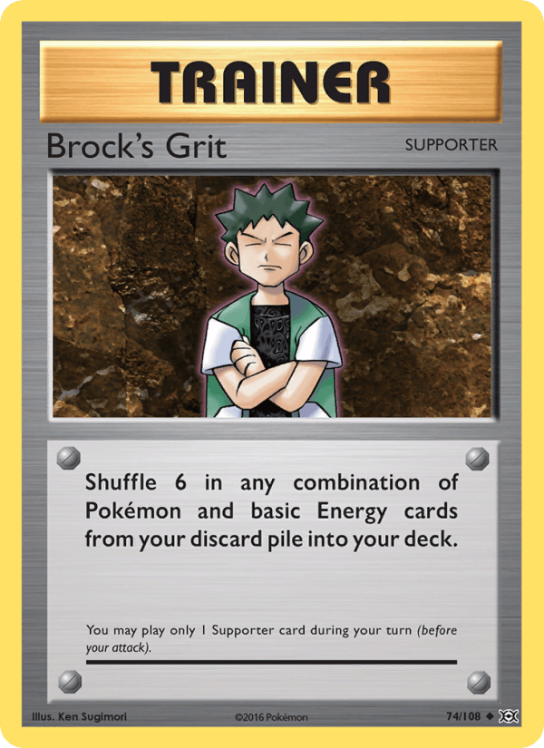 Brock's Grit (XY - Evolutions)