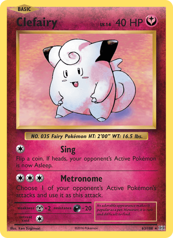 Clefairy (XY - Evolutions)