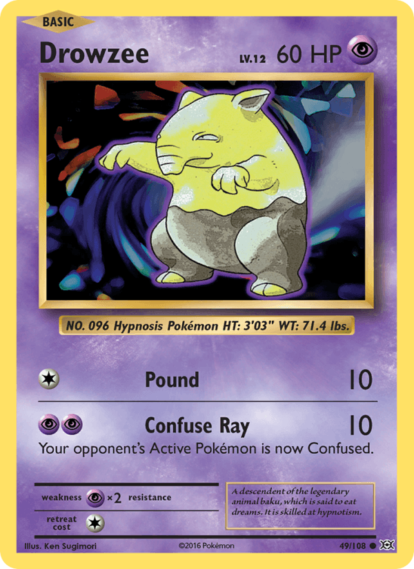 Drowzee (XY - Evolutions)