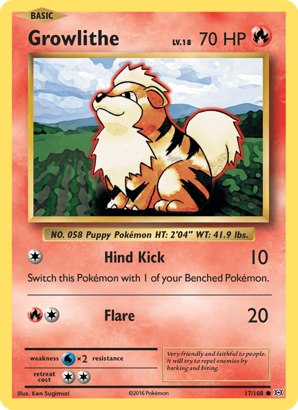 Growlithe (XY - Evolutions)