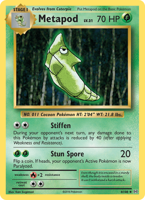 Metapod (XY - Evolutions)