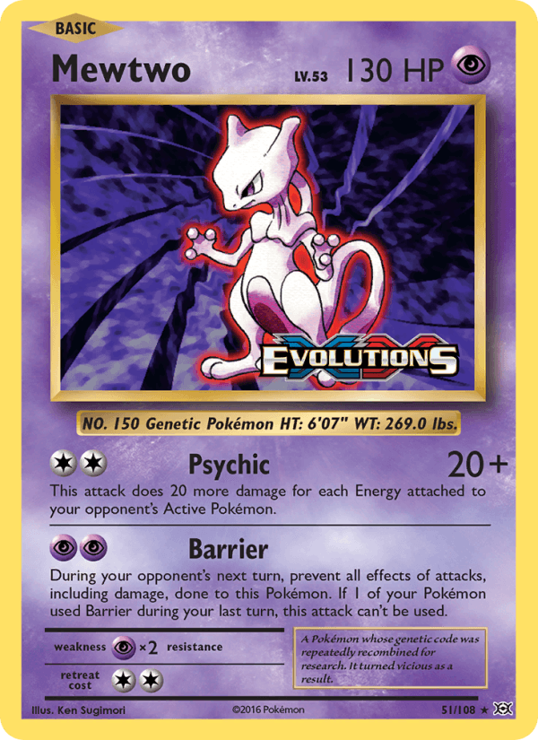 Mewtwo (XY - Evolutions)