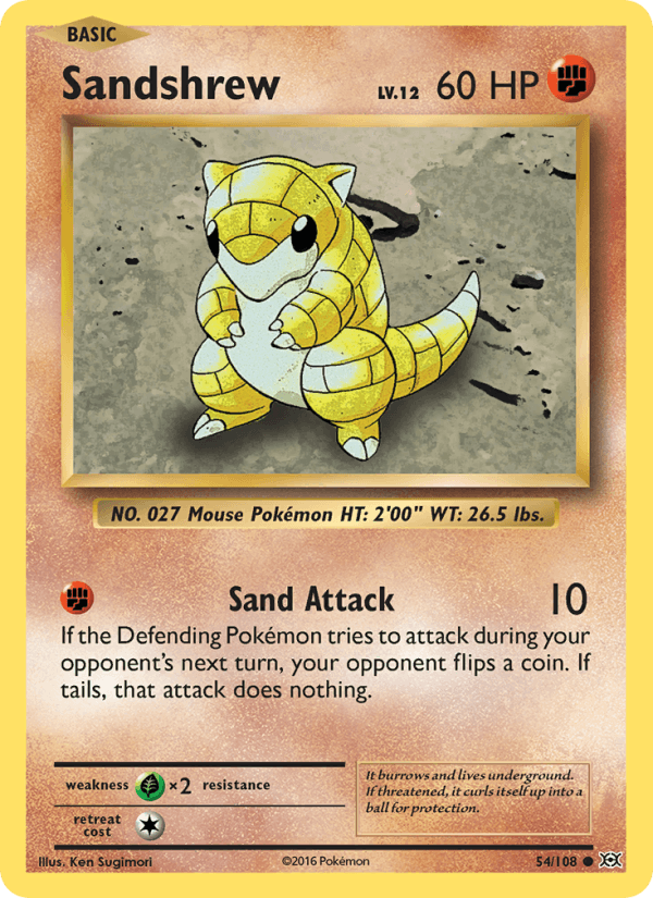 Sandshrew (XY - Evolutions)