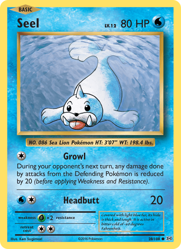Seel (XY - Evolutions)