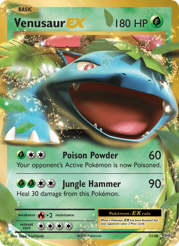 Venusaur EX (XY - Evolutions)