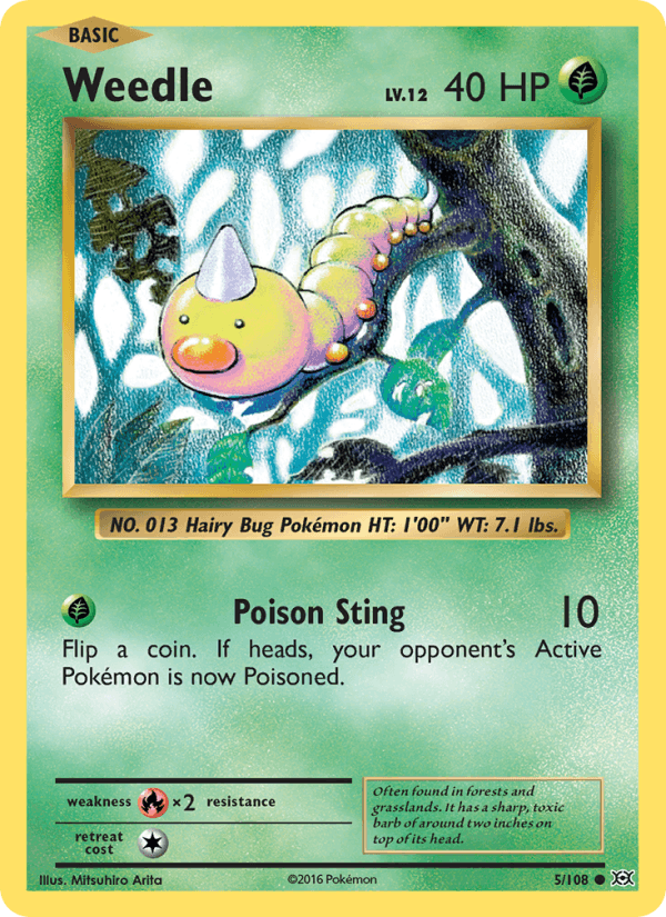 Weedle (XY - Evolutions)