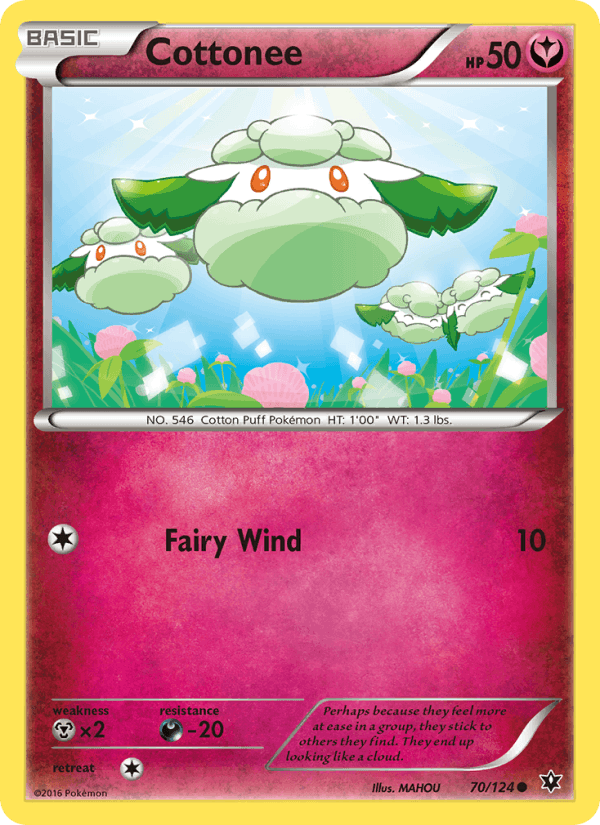 Cottonee (XY - Fates Collide)