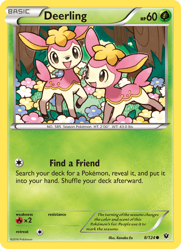 Deerling (XY - Fates Collide)