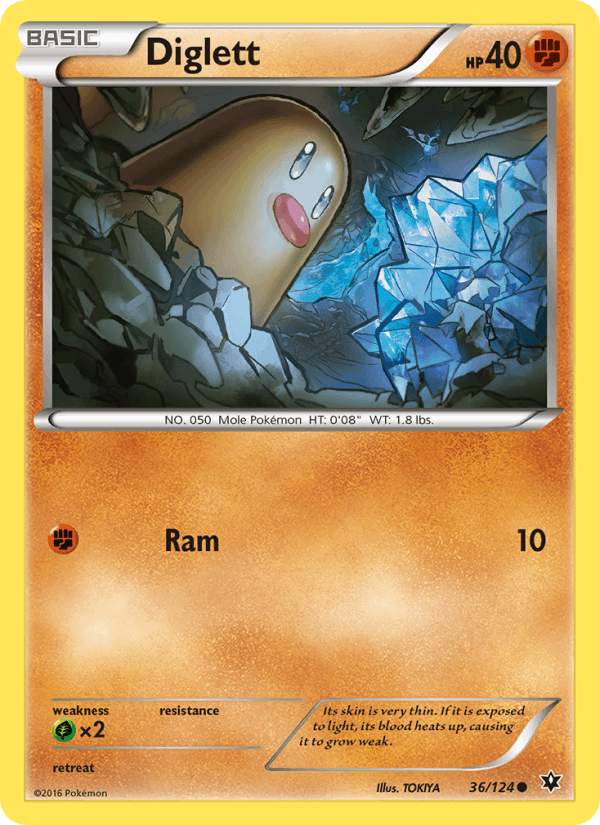 Diglett (XY - Fates Collide)