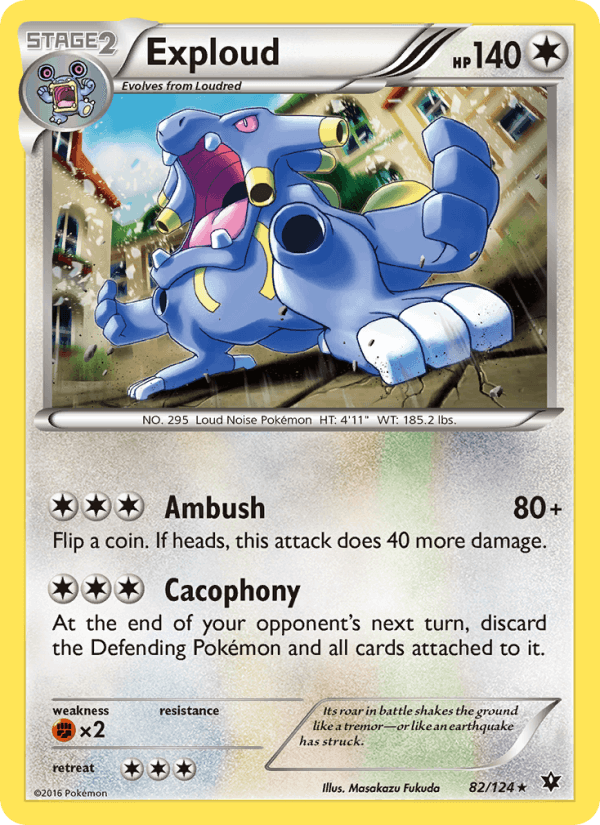 Exploud (XY - Fates Collide)
