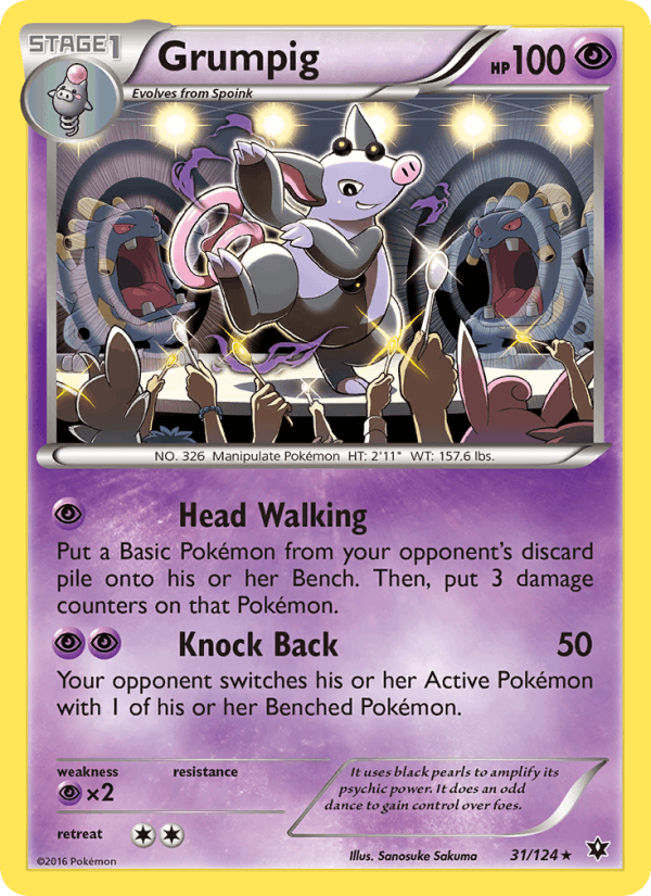 Grumpig (XY - Fates Collide)