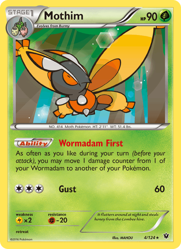 Mothim (XY - Fates Collide)
