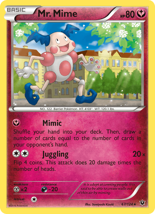 Mr. Mime (XY - Fates Collide)