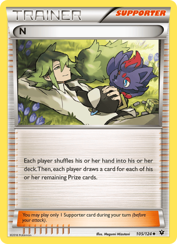N (Supporter) (XY - Fates Collide)