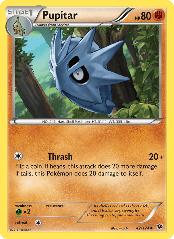 Pupitar (XY - Fates Collide)