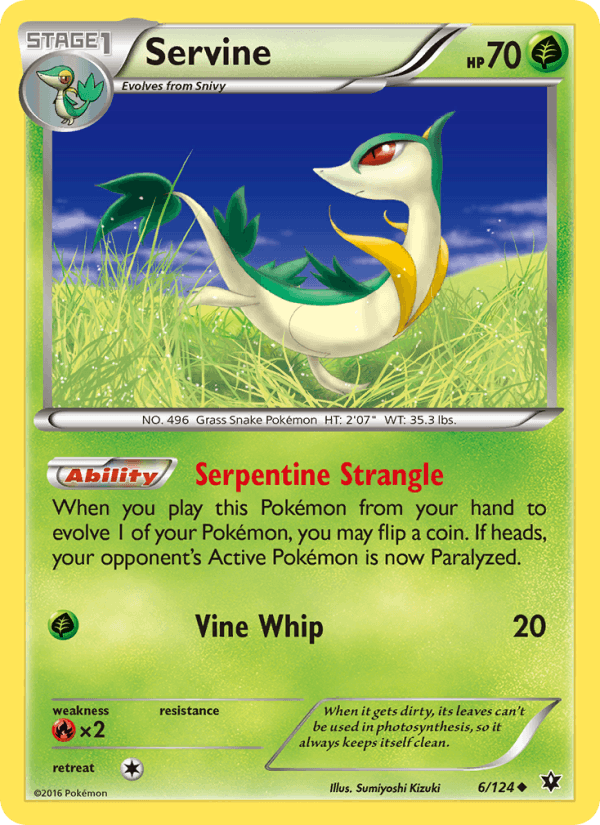 Servine (XY - Fates Collide)