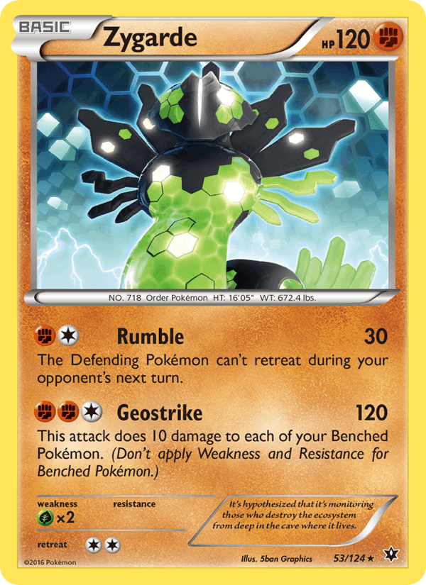 Zygarde (53) (XY - Fates Collide)