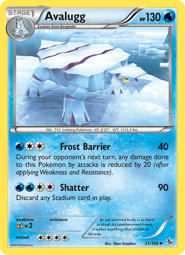 Avalugg (XY - Flashfire)