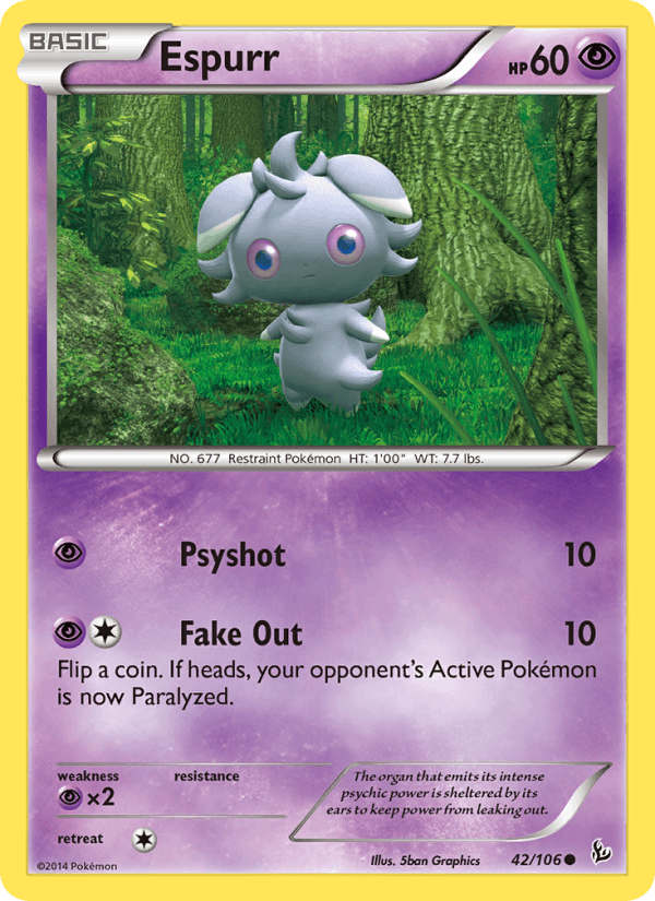 Espurr (XY - Flashfire)