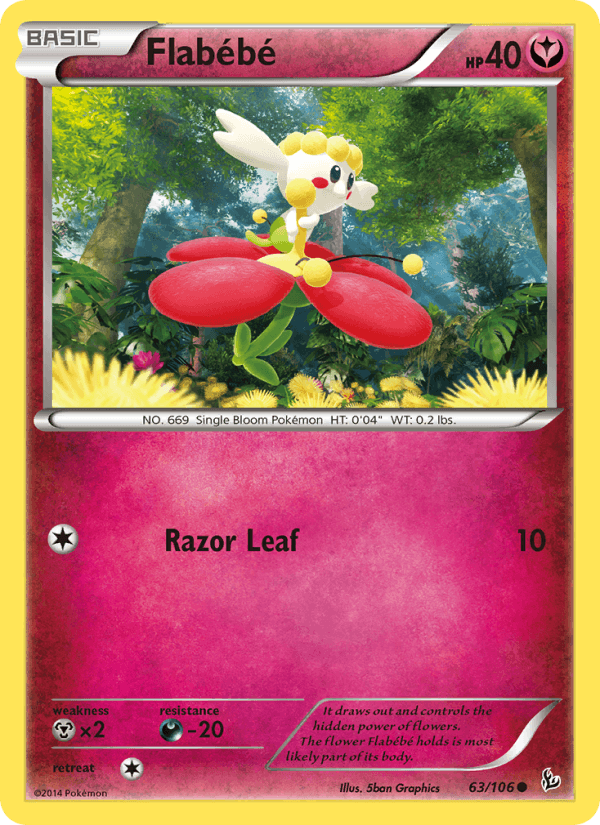 Flabebe (63) (XY - Flashfire)