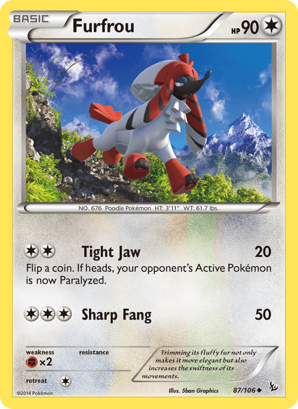 Furfrou (XY - Flashfire)