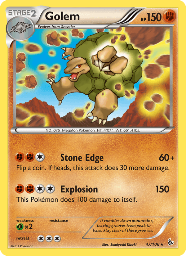 Golem (XY - Flashfire)