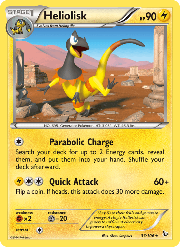 Heliolisk (XY - Flashfire)
