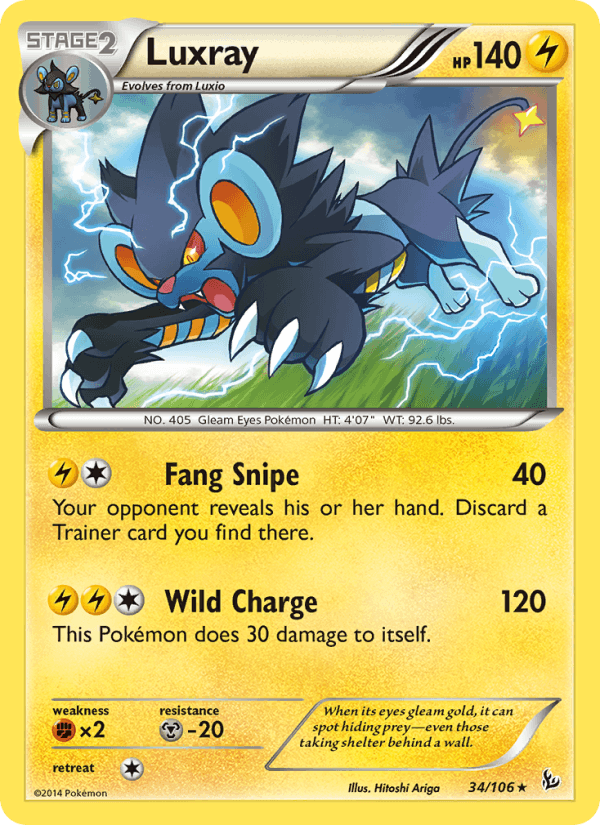 Luxray (XY - Flashfire)