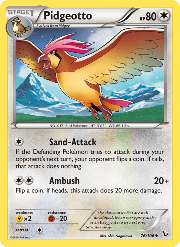 Pidgeotto (XY - Flashfire)