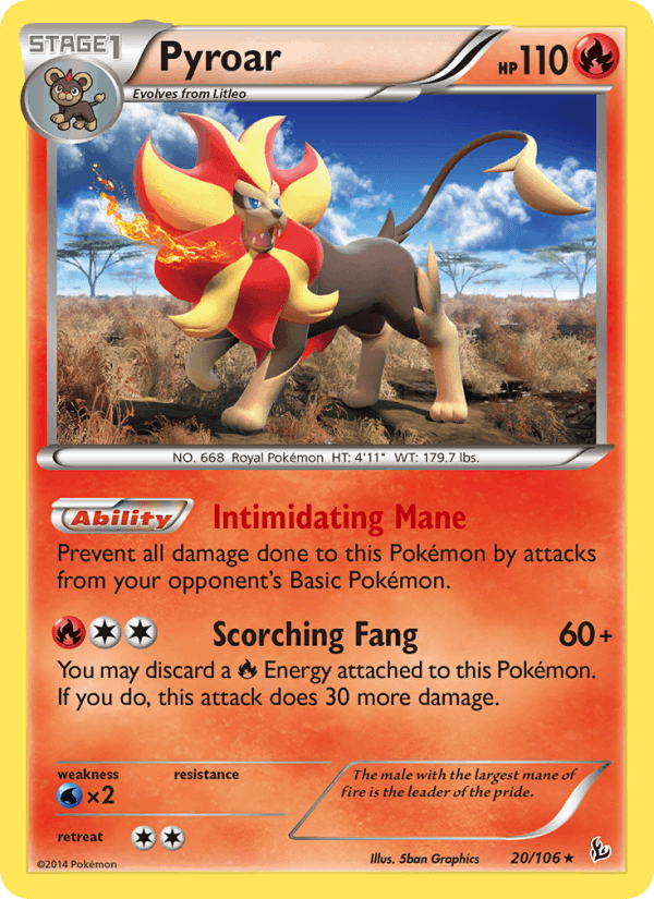 Pyroar (XY - Flashfire)
