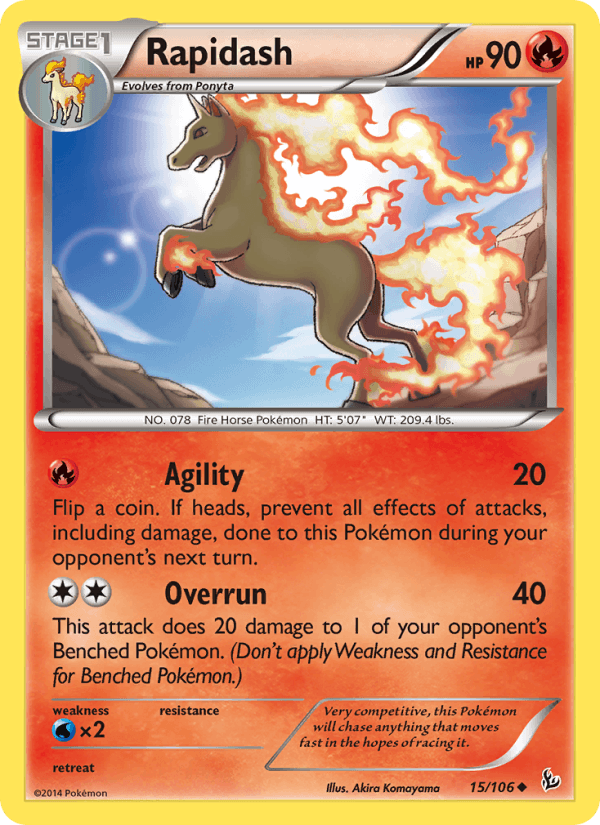 Rapidash (XY - Flashfire)