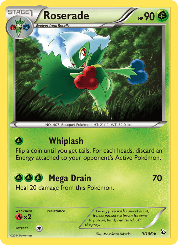 Roserade (XY - Flashfire)