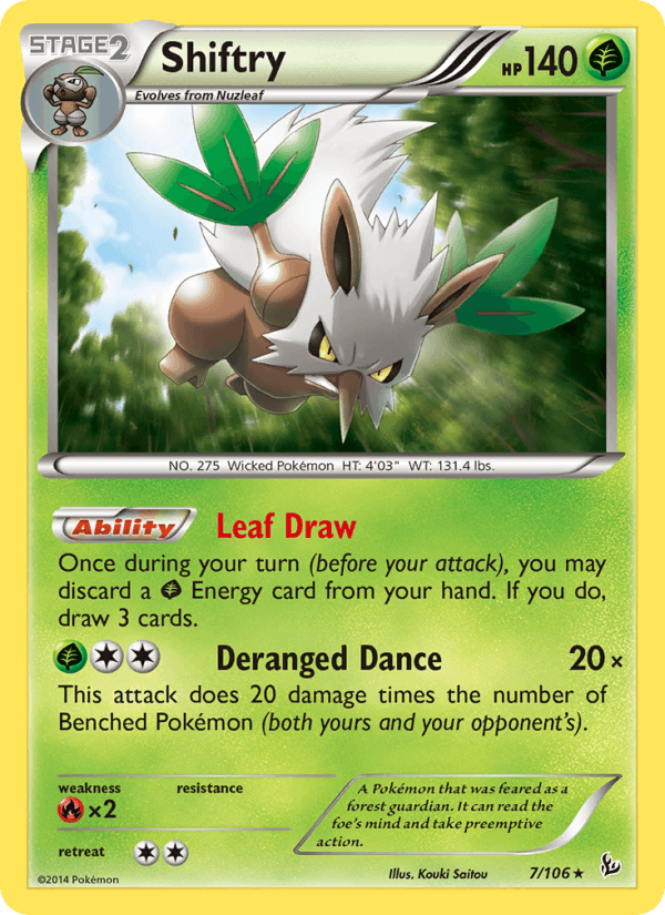 Shiftry (XY - Flashfire)