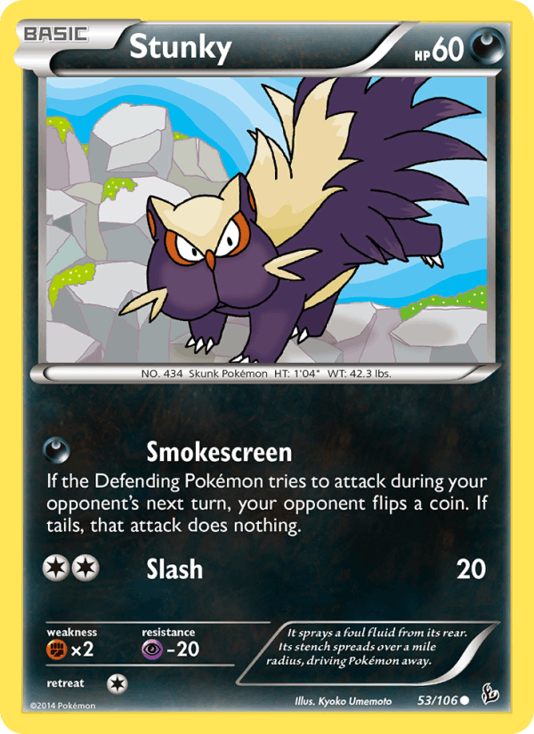 Stunky (53) (XY - Flashfire)