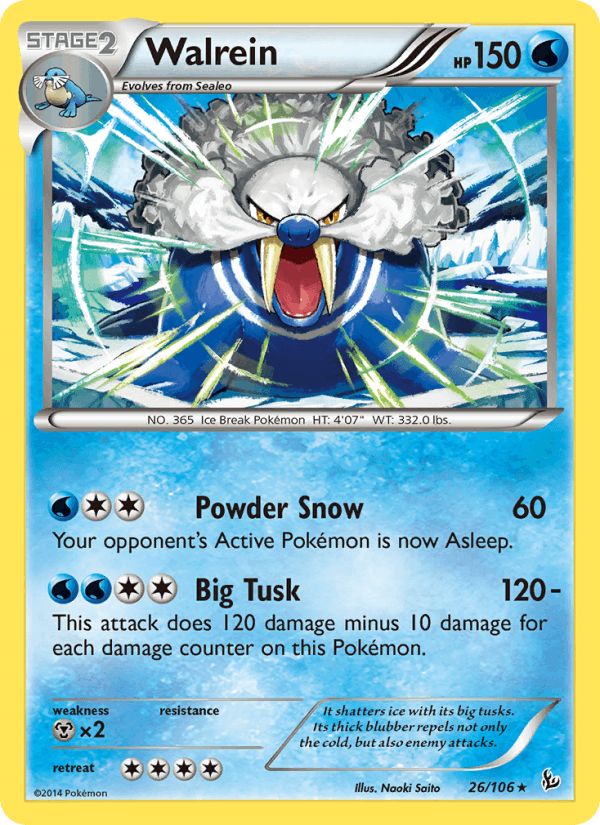 Walrein (XY - Flashfire)