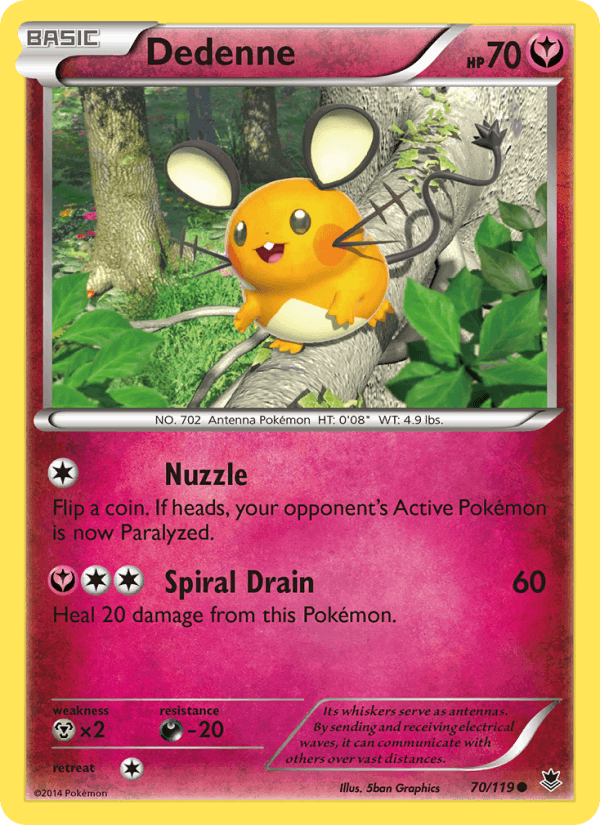 Dedenne (XY - Phantom Forces)