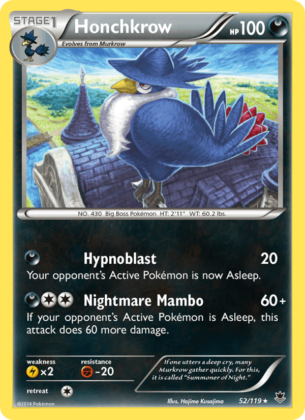 Honchkrow (XY - Phantom Forces)