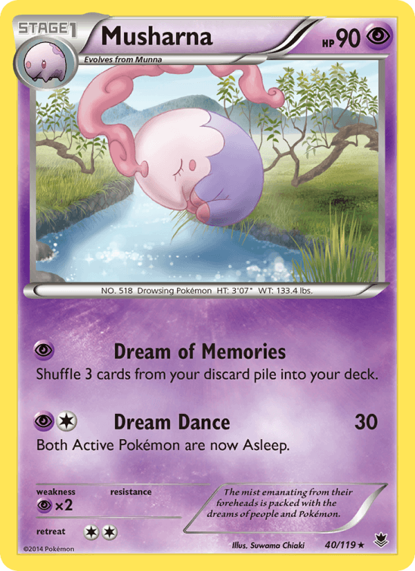 Musharna (XY - Phantom Forces)