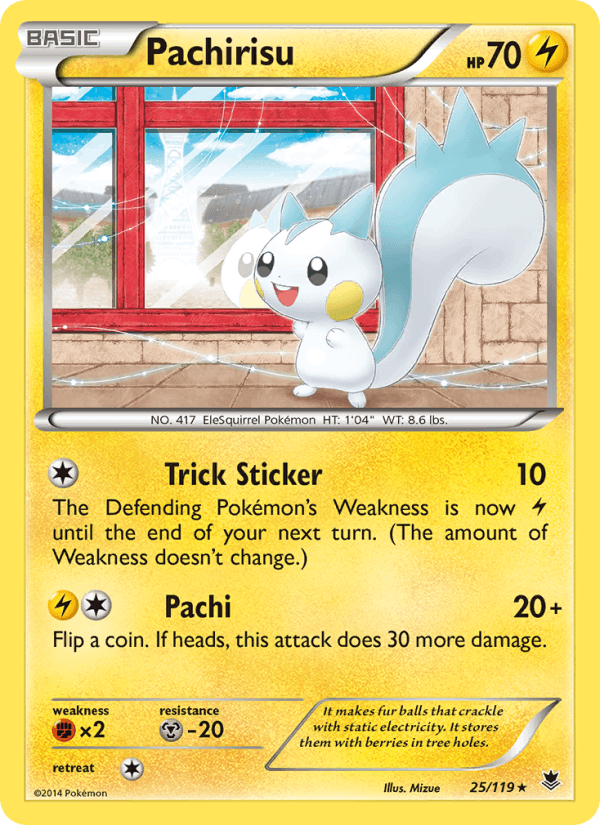 Pachirisu (XY - Phantom Forces)